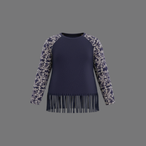 Kid's Long Sleeve Knitted Top 