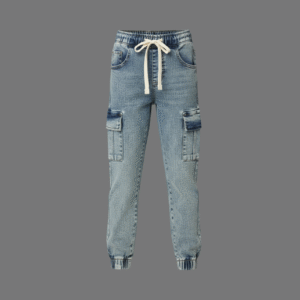 Kid's Cargo Denim Pant