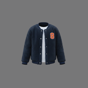 Kid's Outerwear Fleece Bomber Jacket