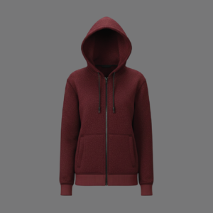 Women's Outerwear Hooded Sherpa Jacket
