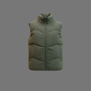Kid's Sleeveless Outerwear Padded Vest Jacket