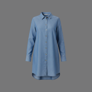 Women's Denim Long Shirt