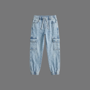 Boy's Cargo Denim Pant