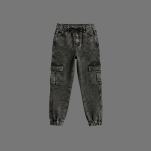 Boy's Cargo Denim Pant